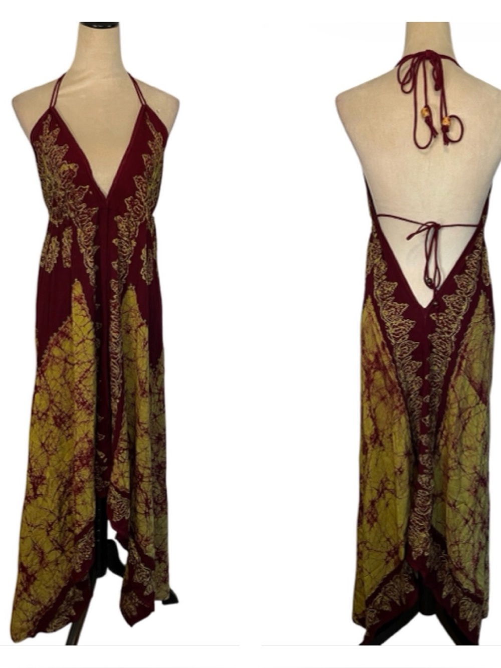 Advance Apparels halter maxi dress